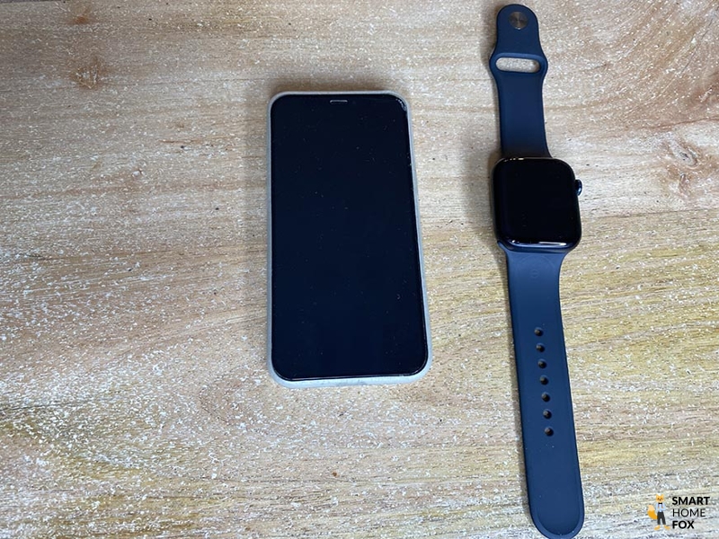 montre connectee apple watch serie 7 avec iphone